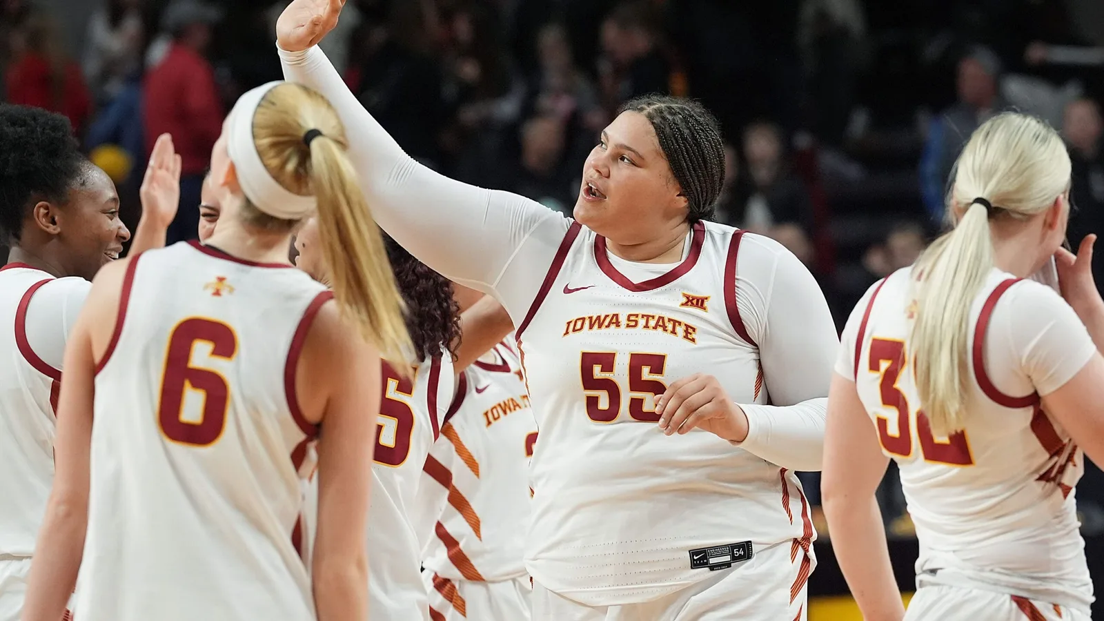 Audi Crooks de l’Iowa State était prêt pour un grand coup contre le Kansas