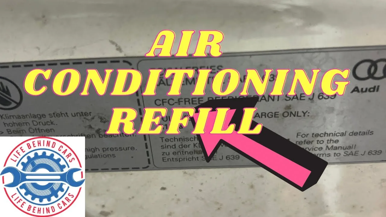 AUDI A1 2013 Diesel Air Conditioning Gas Recharge Information Information