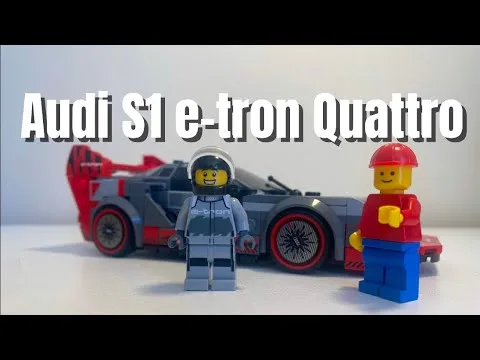 LEGO Audi S1 ​​E-Tron Quattro: Ultimate Speed ​​Build