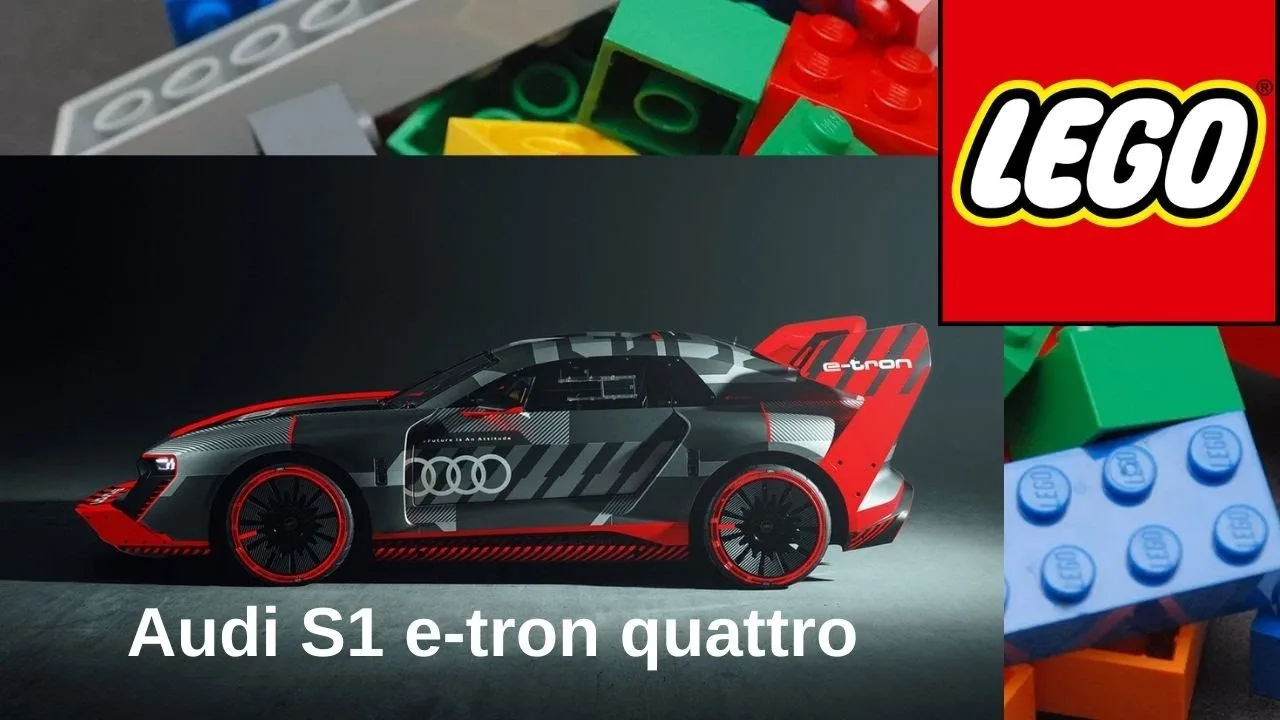 Construction LEGO Audi S1 ​​​​e-tron quattro…