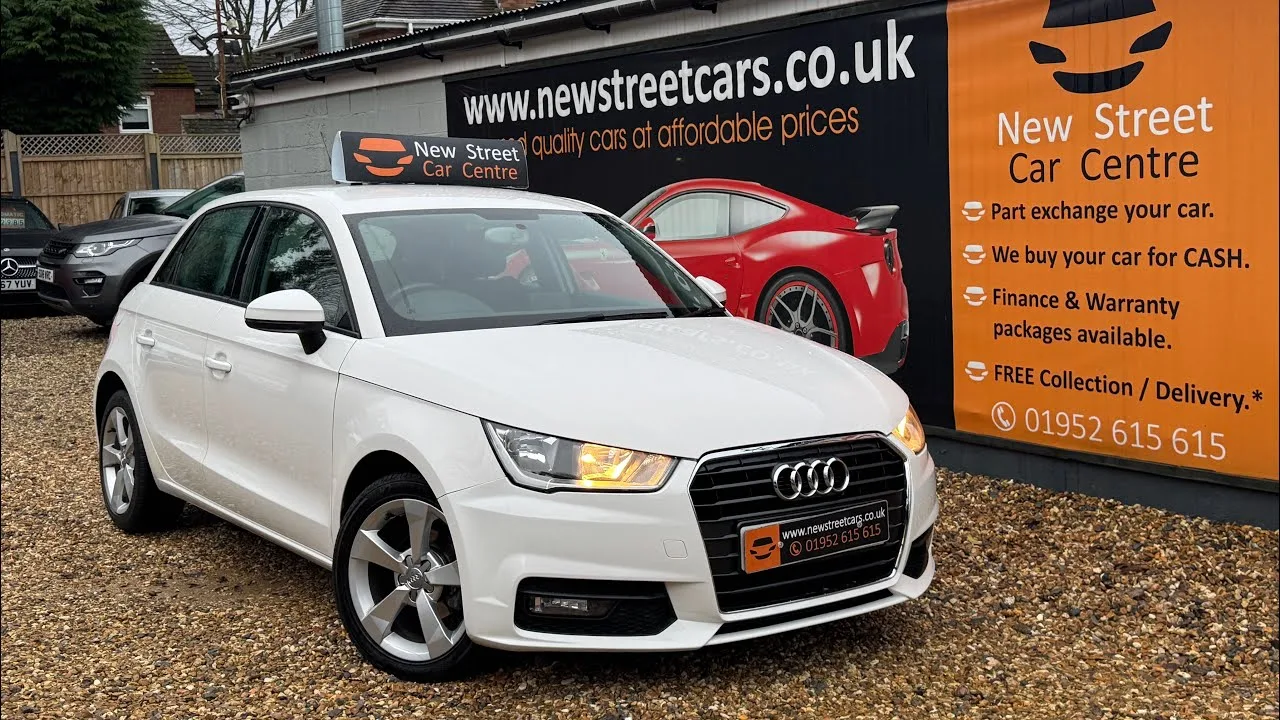 AUDI A1 HATCHBACK 1.0 TFSI SPORT SPORTBACK EURO 6 SS 5DR (NAV) 2018 999cc Manual 79,000 Miles Petrol