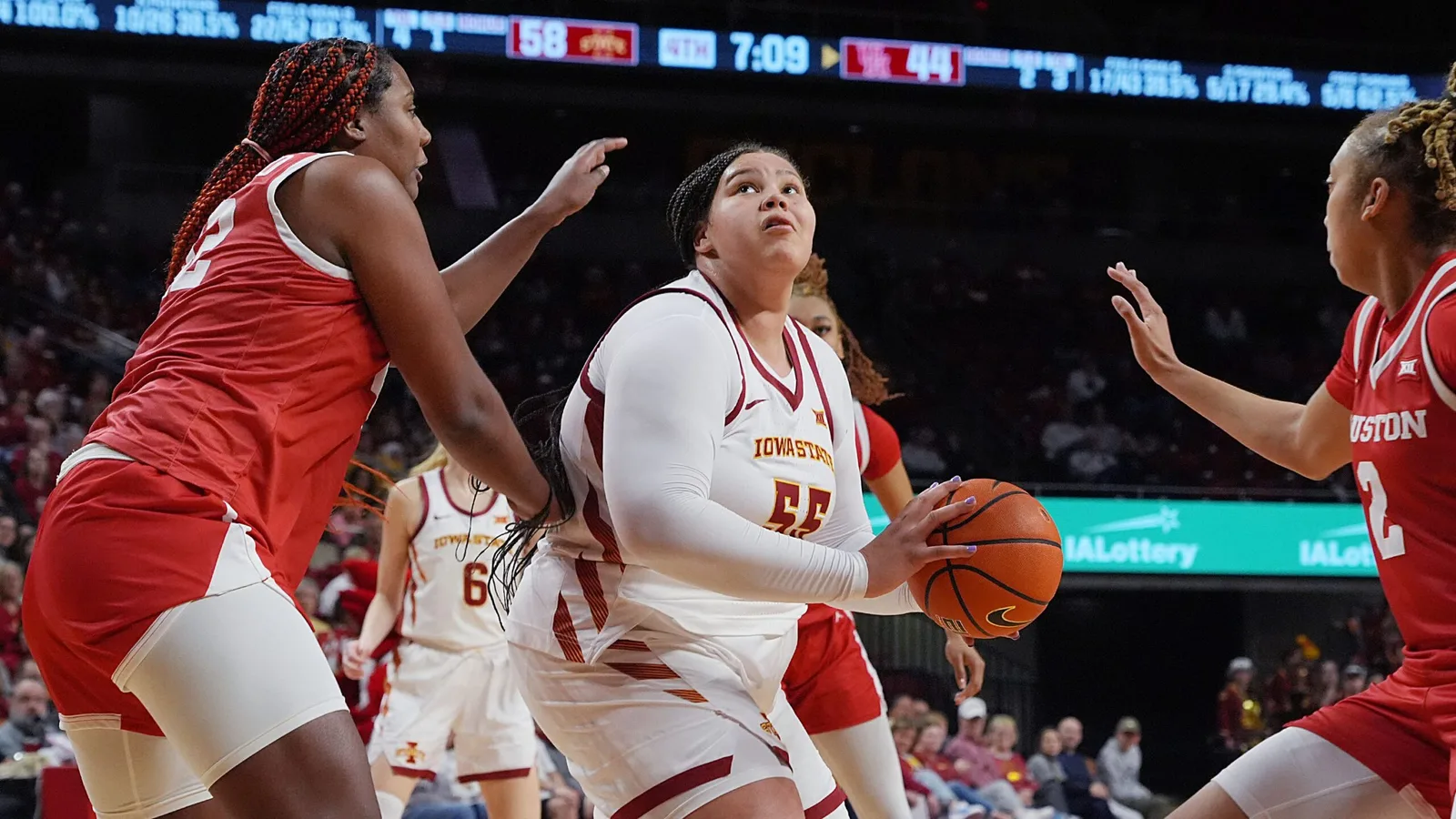 Audi Crooks de l’Iowa State sur l’importance du jeu de son équipe à Baylor