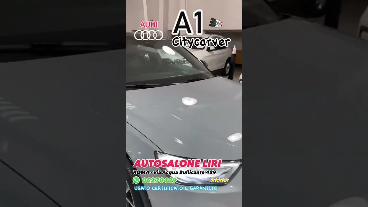 AUDI A1 CITYCARVER 30 1.0 TFSI 116cv S-TRONIC S-LINE #audia1citycarver #autosaloneliri