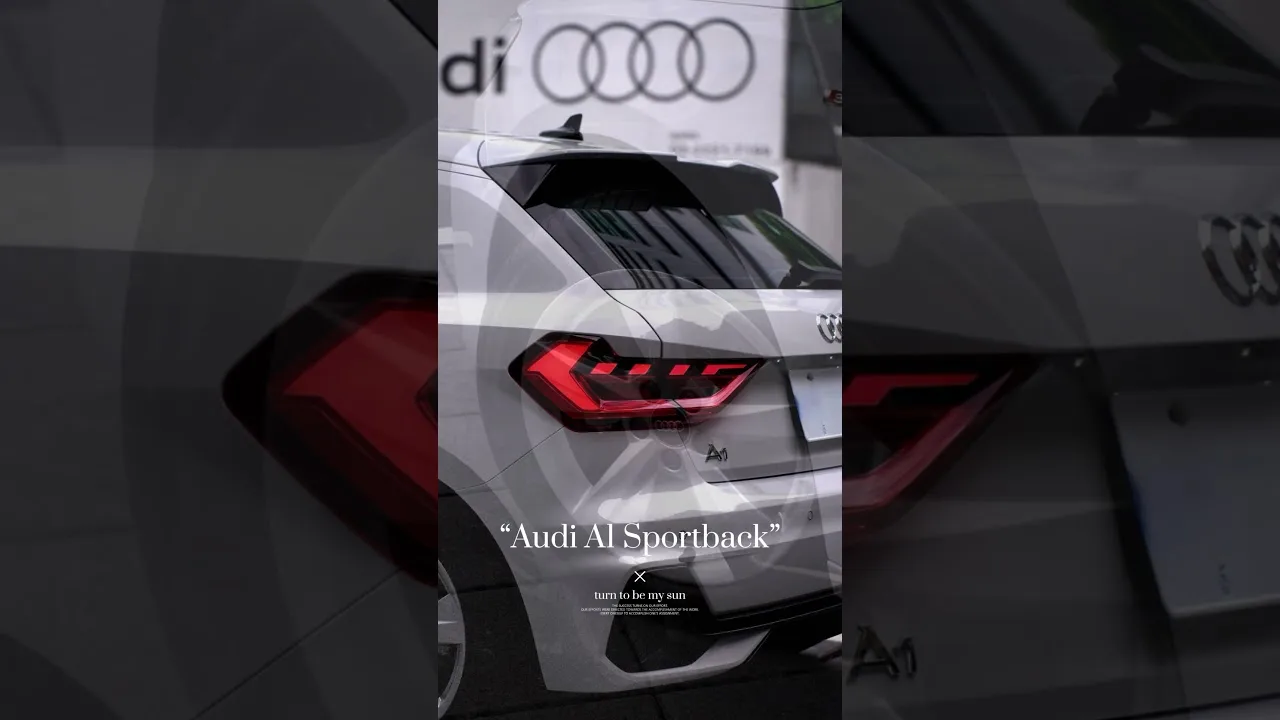 Un flux de lumière à travers le sol de la ville ｜ Audi A1 Sportback ｜ La voiture peut être remise maintenant ｜ Ivan Chen