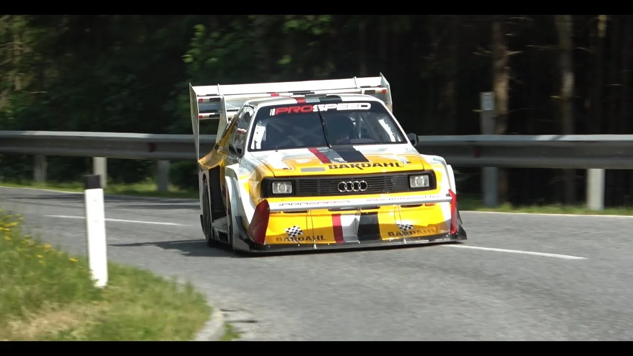 Audi S1 ​​Pikes Peak par PROSPEED – Niki Zlatkov à Hill Climb Gasen 2023