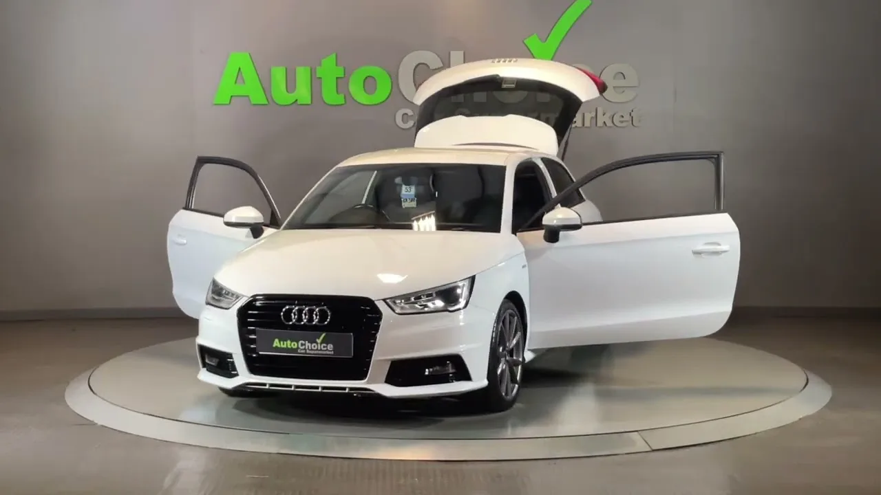 Audi a1 in white