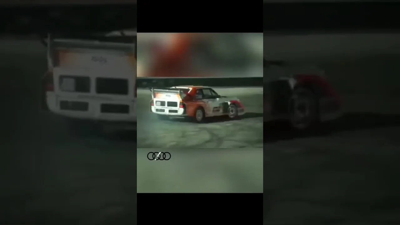 Audi Quattro S1 rally grupo B #audi #quattro #s1 #rallylegends #viralvideo