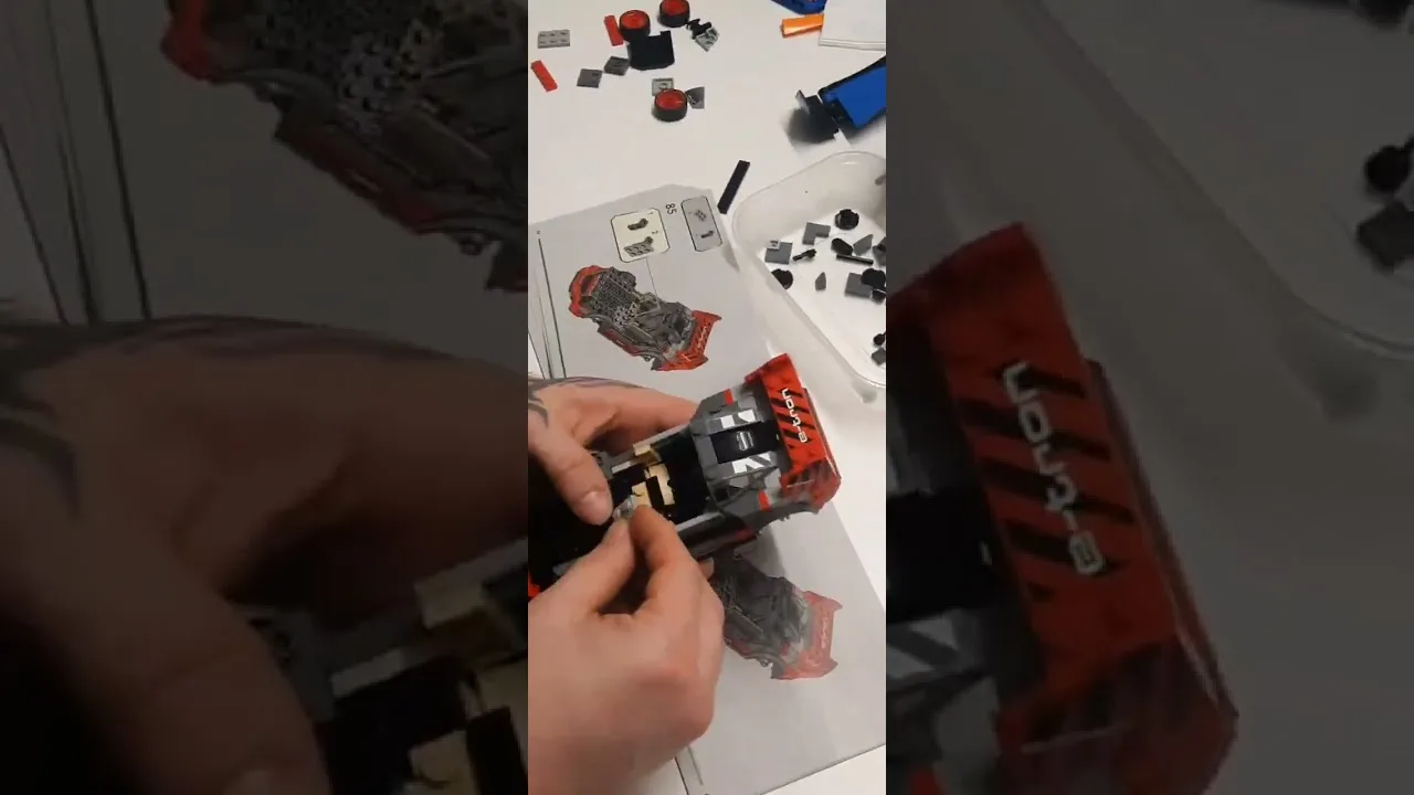 Lego speed champions audi S1 e tron quattro #shorts #lego #shorts