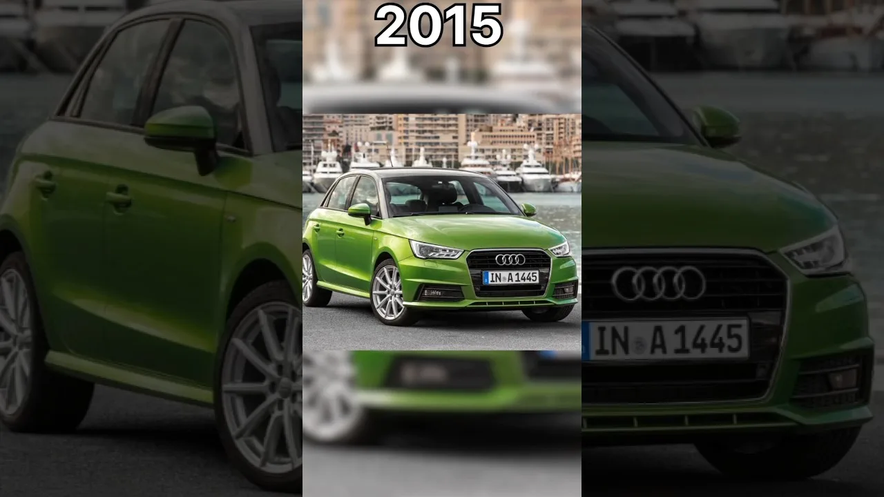 AUDI A1 Car Models Evolution #viral