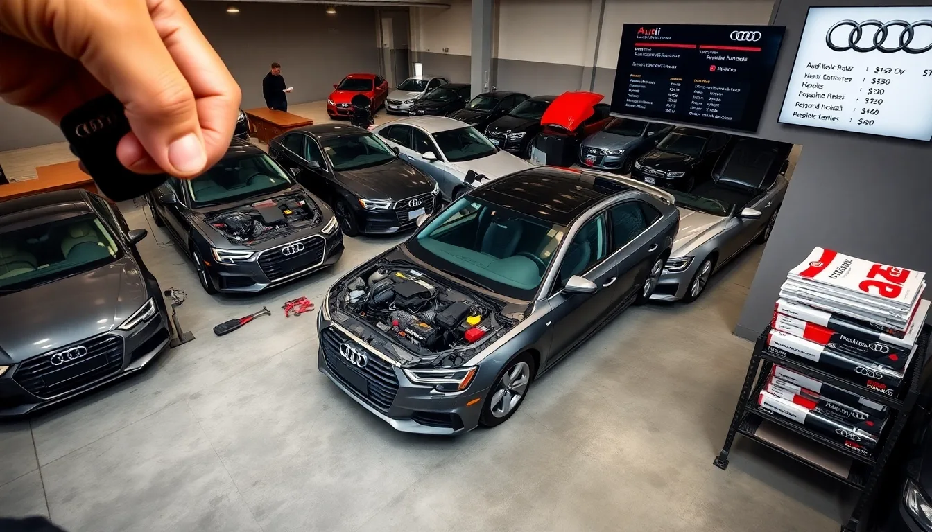 Guide complet pour la réparation Audi : prix, devis et meilleurs services