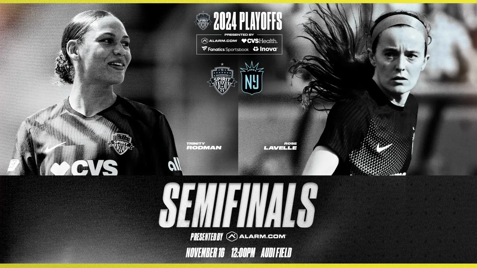 Aperçu des séries éliminatoires : Spirit et Gotham FC se rencontrent au Audi Field à guichets fermés avec une place pour le championnat NWSL en jeu