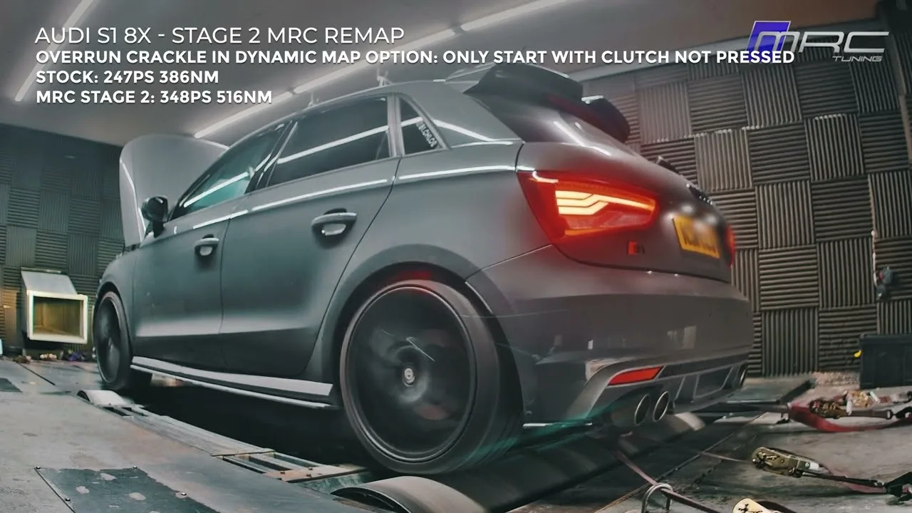 Audi S1 ​​8X 348PS – MRC Stage 2 + 118PS + 146NM