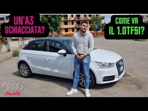 AUDI A1 (1.0 TFSI)- une a3 écrasée
