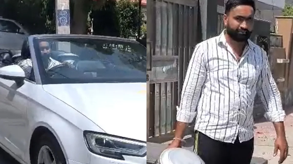 Faridabad Man utilise la voiture Audi pour livrer le lait News24 –