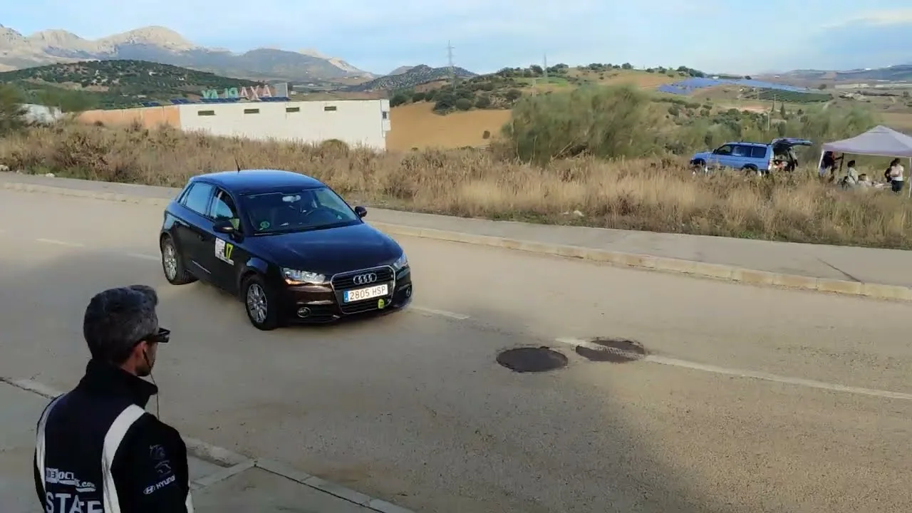 Slalom Casabermeja 2024 : José Antonio Flores, Audi A1.