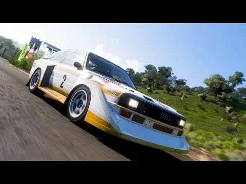 1986 Audi Quattro S1 autour de Hokihoshi Test Track Forza Horizon 5