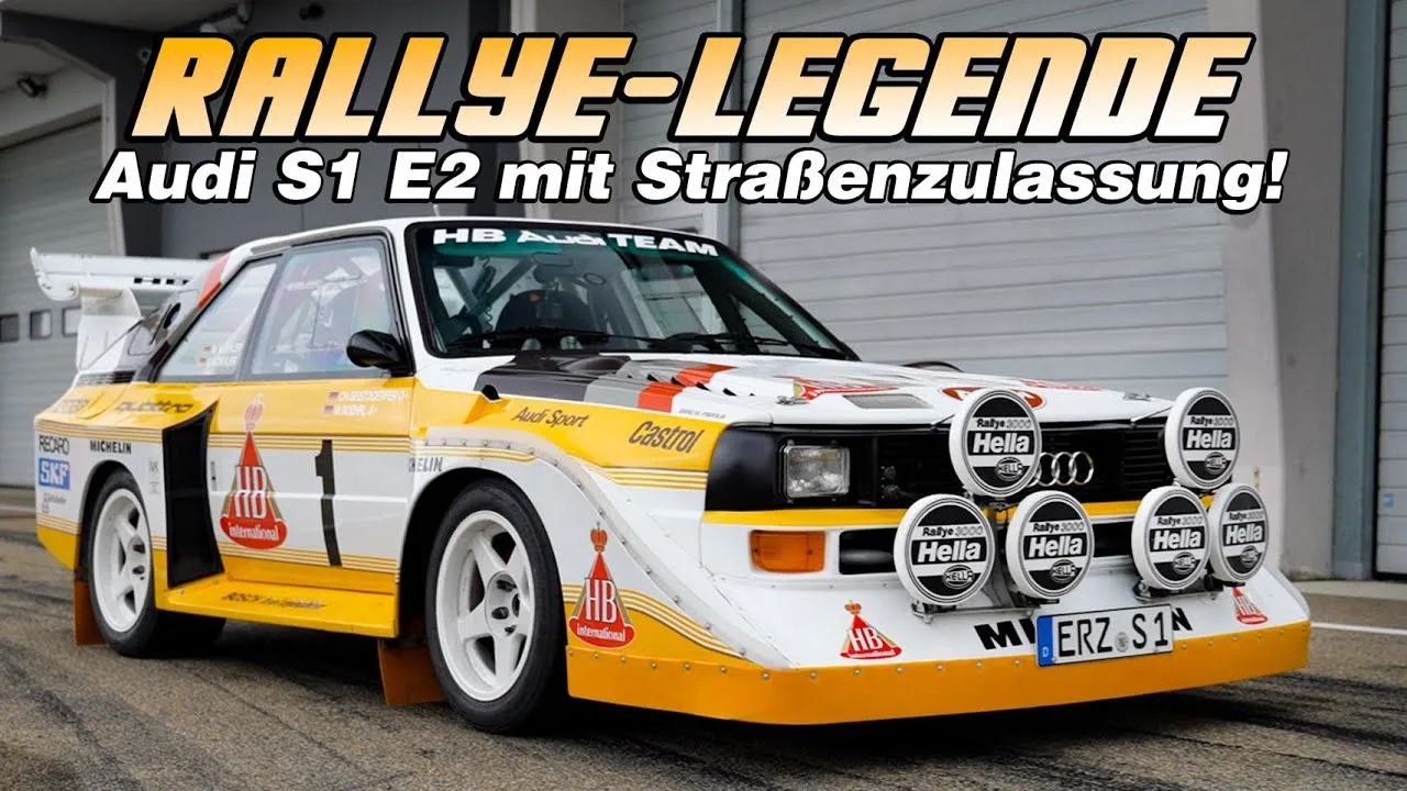 Monstre du groupe B avec TÜV : Audi Sport quattro S1