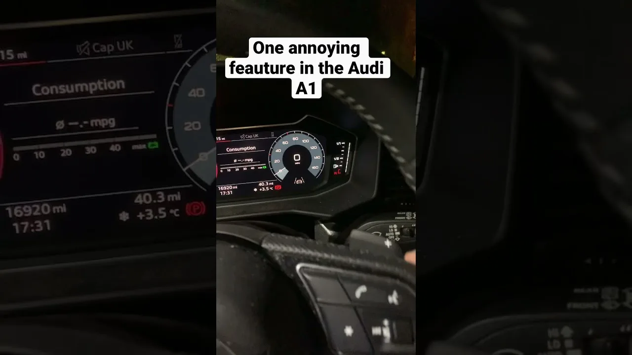 One Weird And Annoying Feature In The Audi A1!