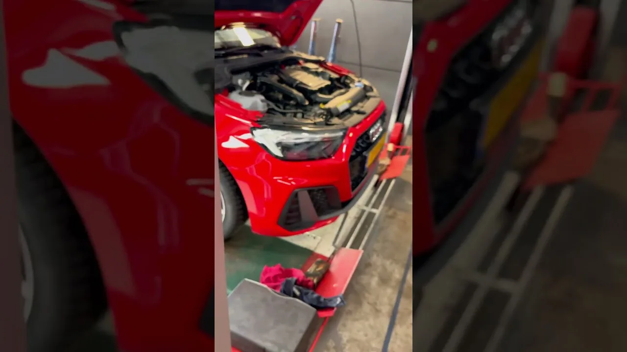 Audi A1 2020, VIN NUMBER LOCATION