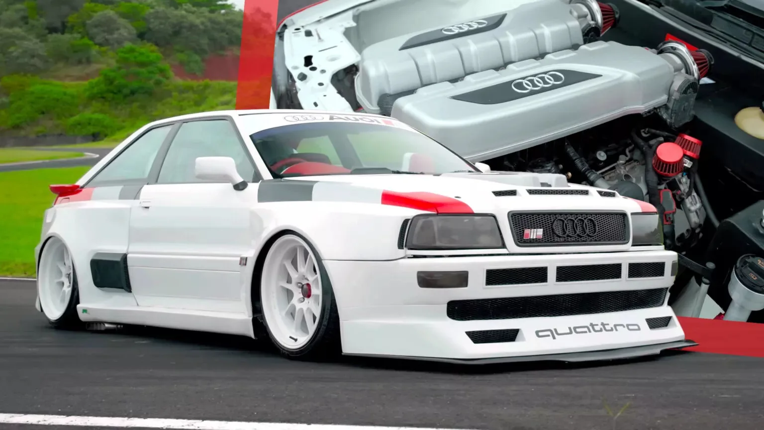 Découvrez la seule Audi S2 au monde avec un V10