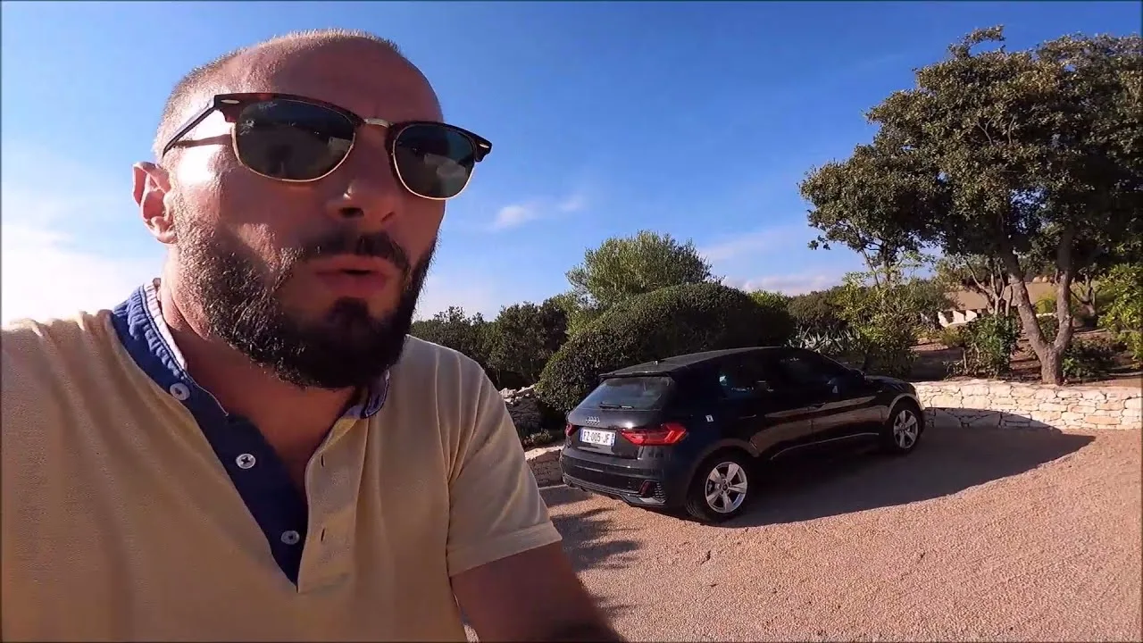 Voyage de mariage en AUDI A1 de loc en Corse