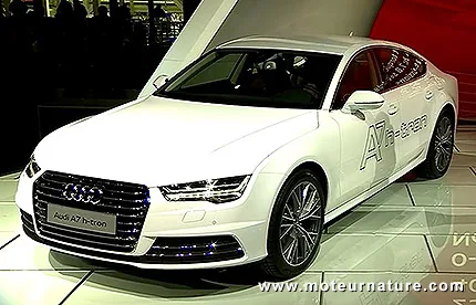 Audi A7 h-tron, l’hybride rechargeable à hydrogène