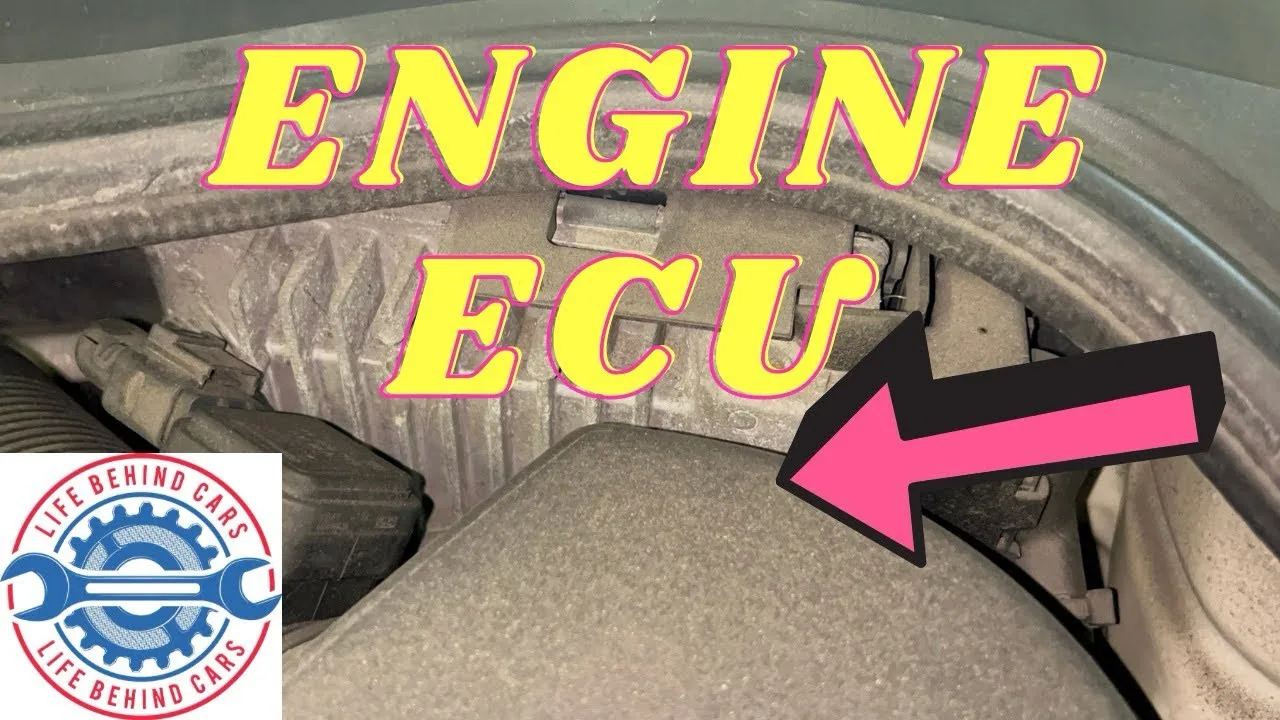 Emplacement de l’ECU du moteur diesel de l’Audi A1 2013