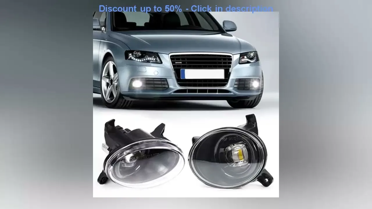 Assemblage de lampe antibrouillard avant de voiture pour Audi A1 A4 Wagen A5 A6 B8 C7 Q3 2009 2011 2011 2013 2013 P
