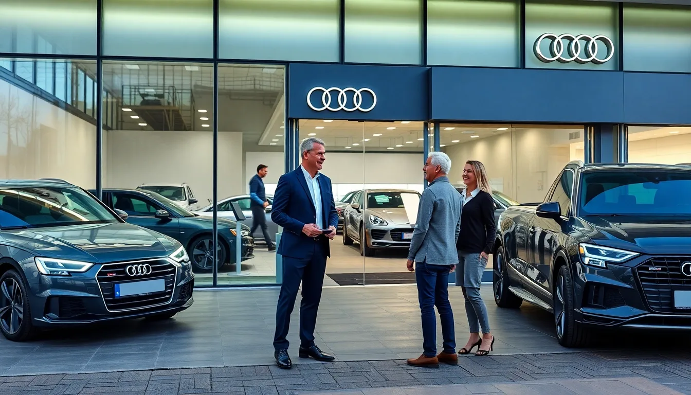 Trouvez votre concessionnaire Audi idéal : offres et services près de chez vous