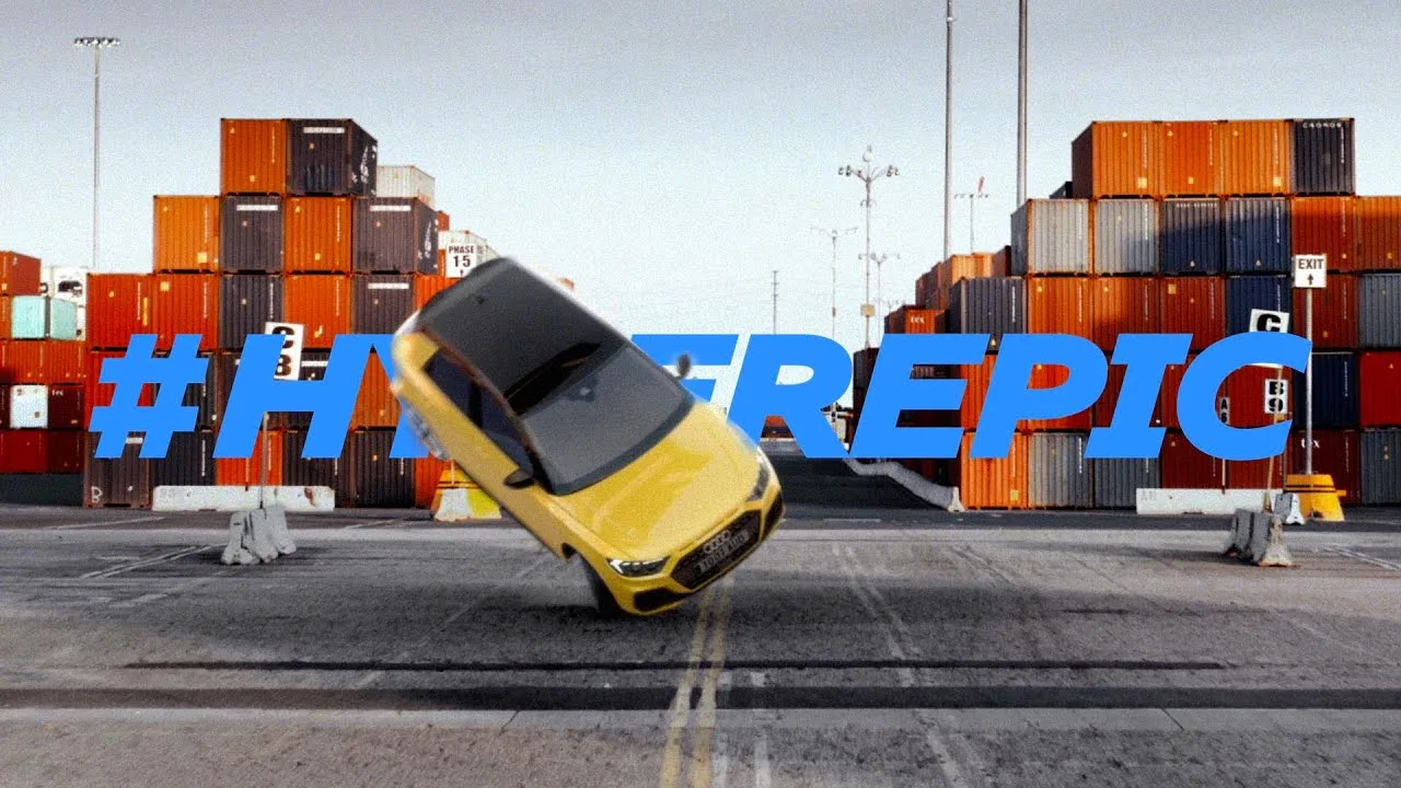 Audi A1 adrénaline – une roue #hyperepic