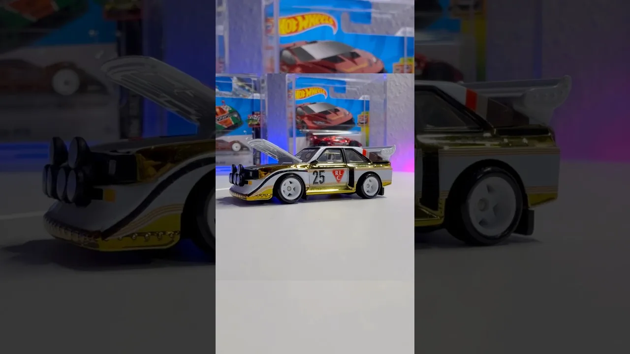 Hot Wheels RLC 1985 Audi Sport quattro S1 unboxing #automobile #audi #hotwheels #diecast