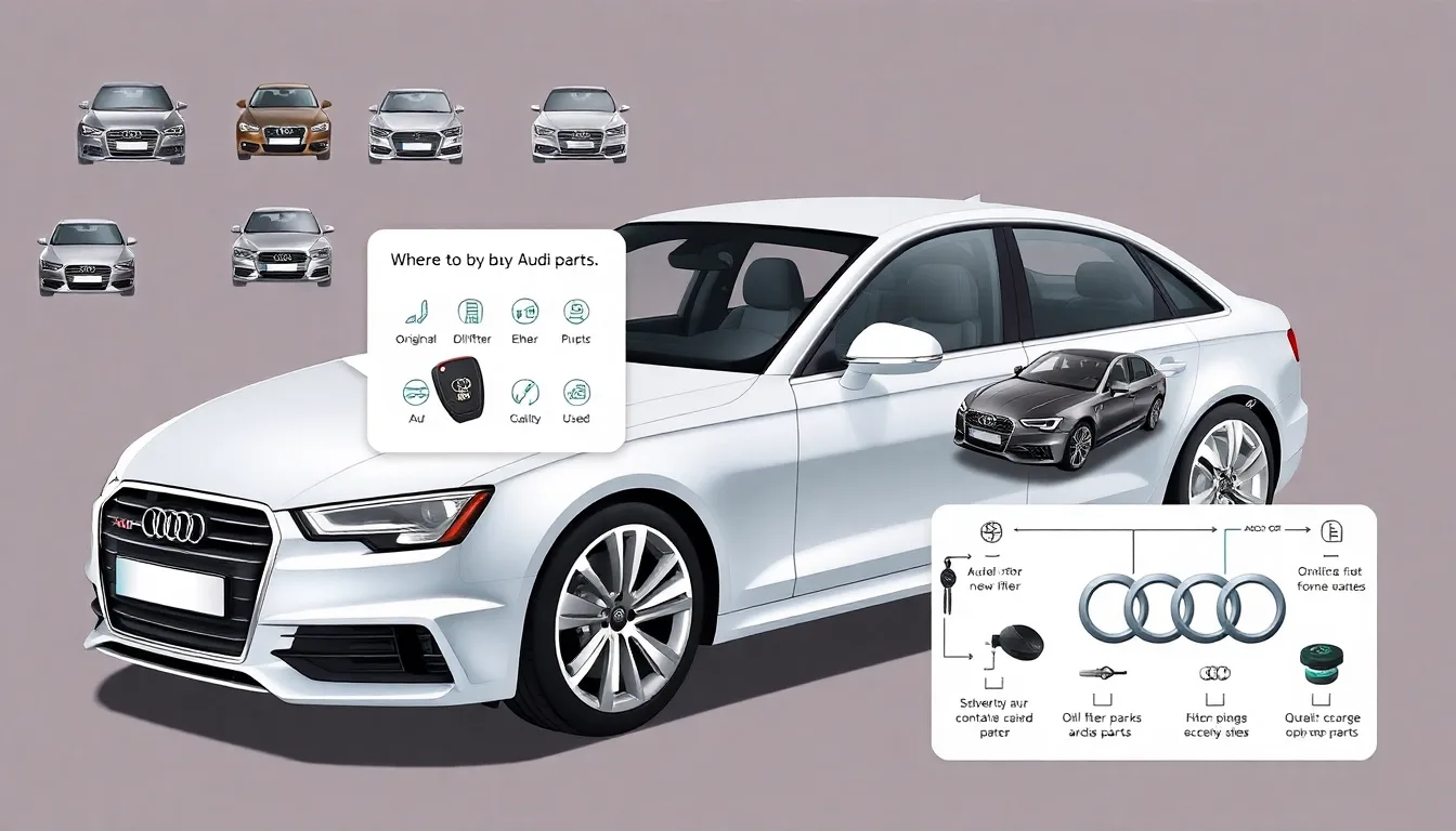 Découvrez les Meilleures Offres sur les Pièces Audi : Guides et Conseils Utiles