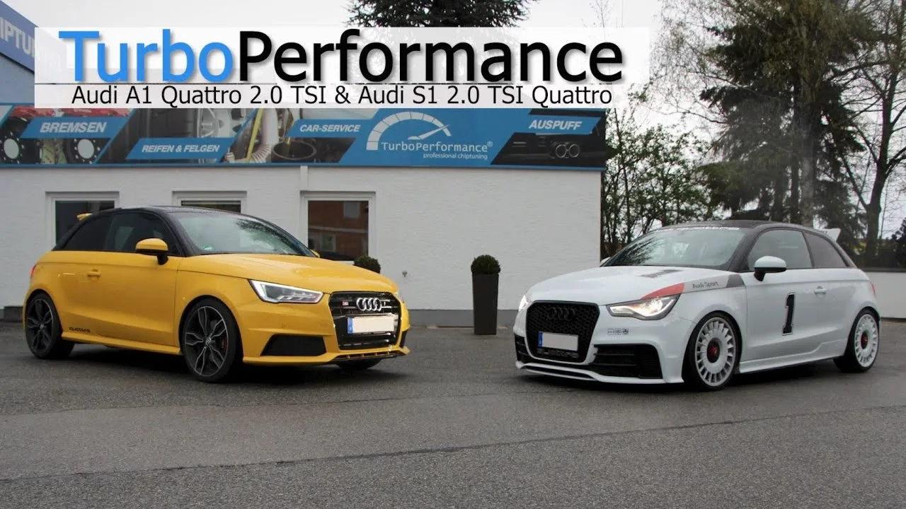 💥Audi A1 Quattro 2.0 TFSI (8X) et Audi S1 ​​​​2.0 TFSI Quattro (8X)💥 avec réglage TurboPerformance 🚗💨🔥