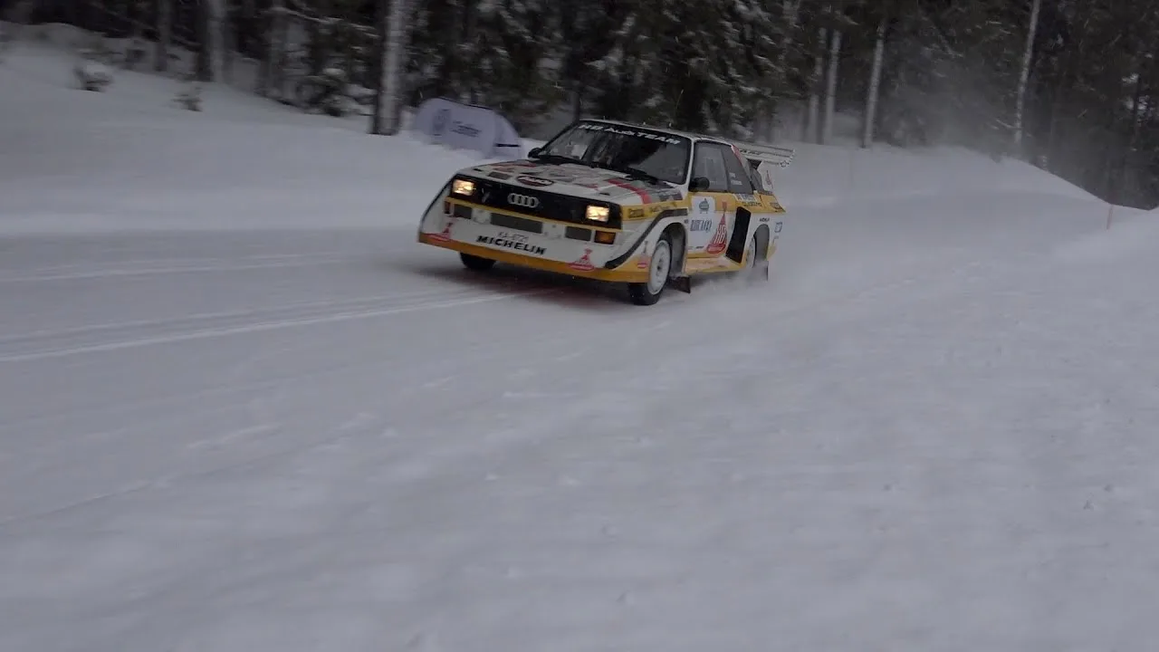 Audi Quattro S1 Groupe B Rallye Riihimäki 2022