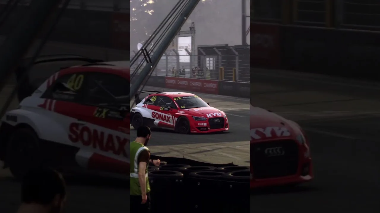 Rallycross Flicks! #Rallycross #Audi # S1 #simracing # dirtrally2