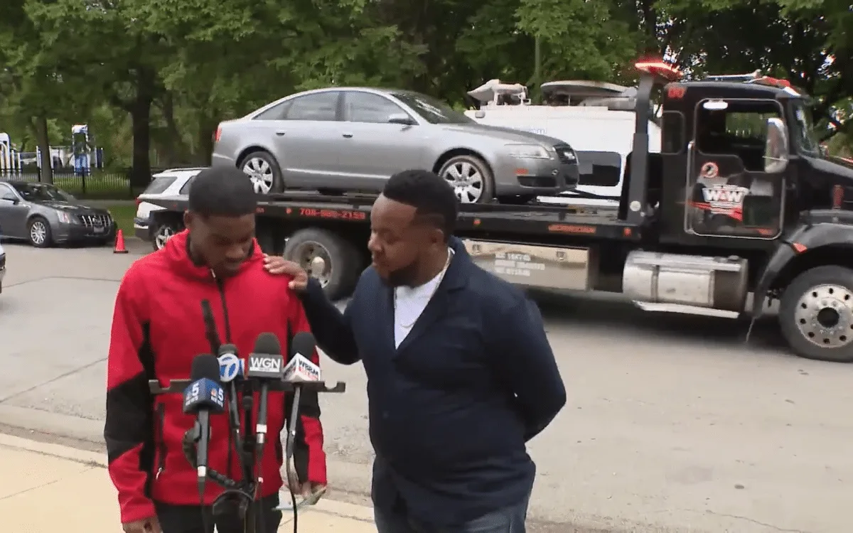 Audi doué à Chicago résident après Heroic Transit Rescue