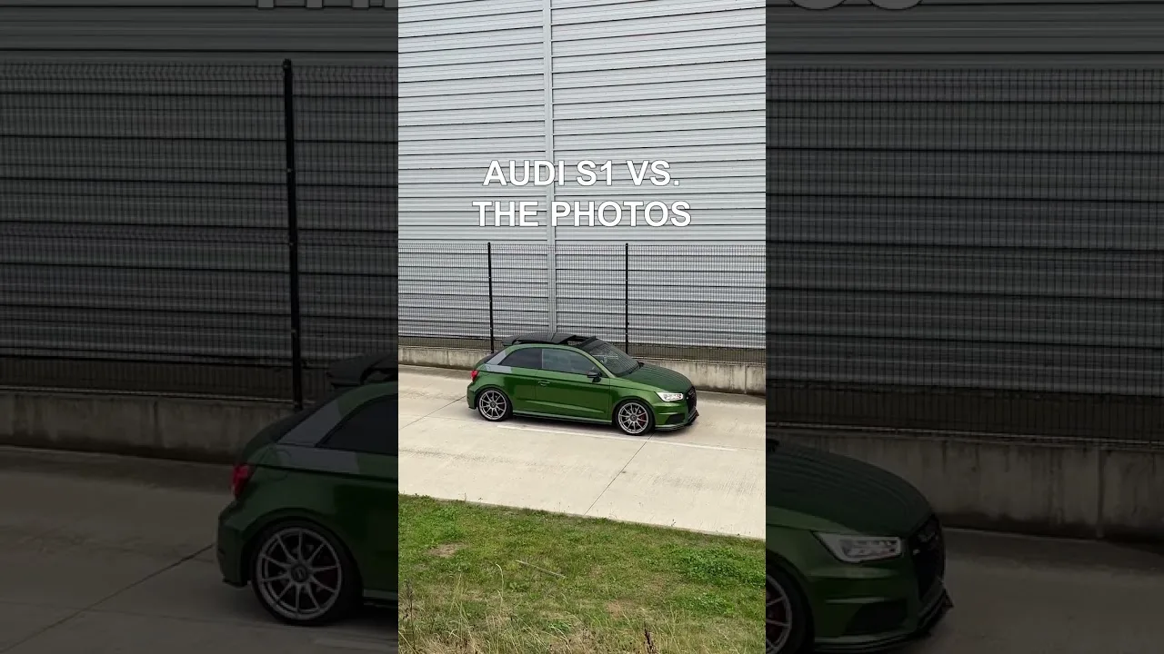 Audi S1 ​​contre. Les photos #carphotographer #shortsvideo