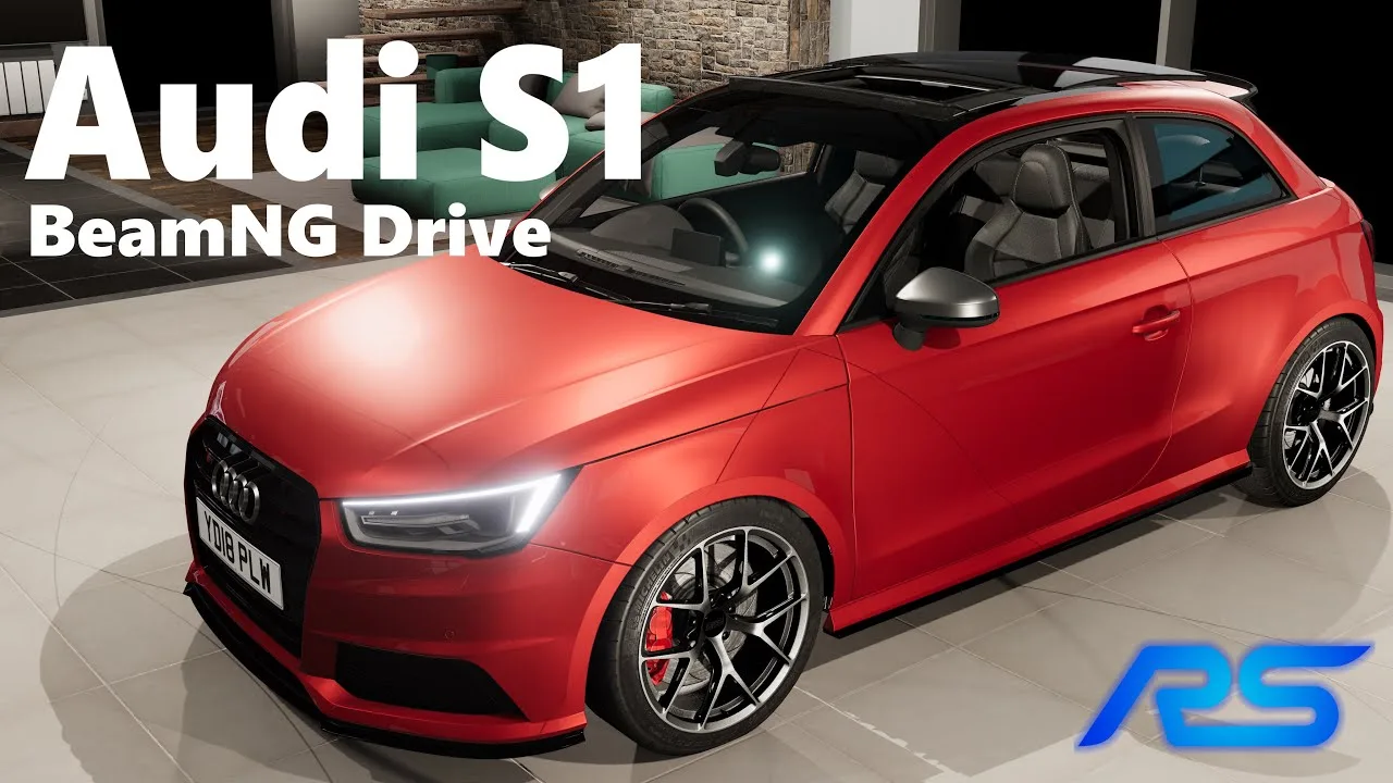 Audi S1 ​​- Beamng – entraînement rapide