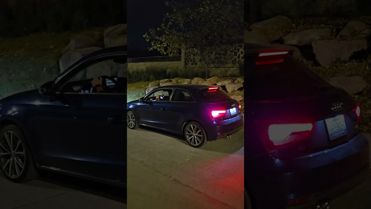 Audi a1 1.4 (125hp) back box delete #shorts #audi