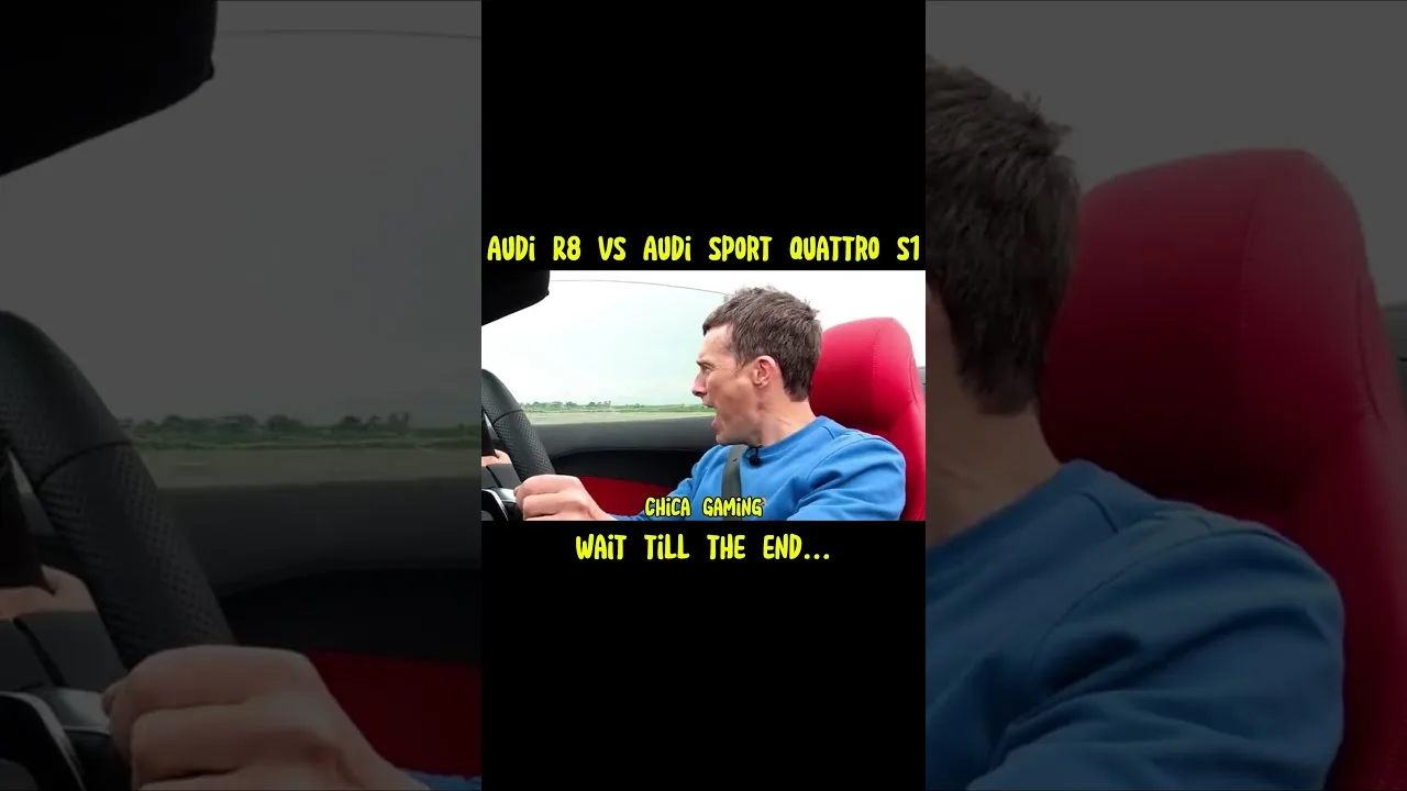 Audi R8 vs Audi Sport Quattro S1 #Automobile #CARS #FYP #CarCommunity #Shorts # V10