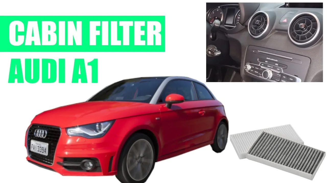 Audi A1 [2015-2018]: Remplacement / emplacement du filtre de cabine (tutoriel)