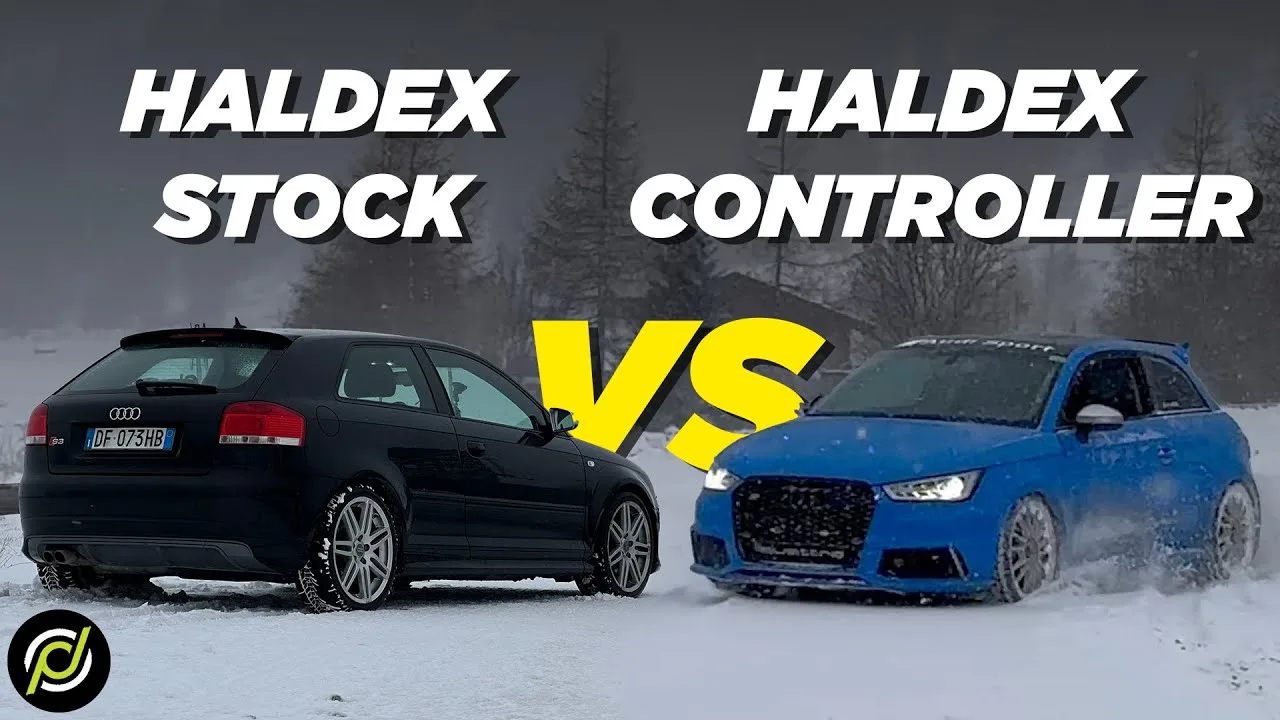 Le stock Haldex est-il suffisant pour faire la barre transversale? Essayons Audi S38P & S1 Quattro sur la neige