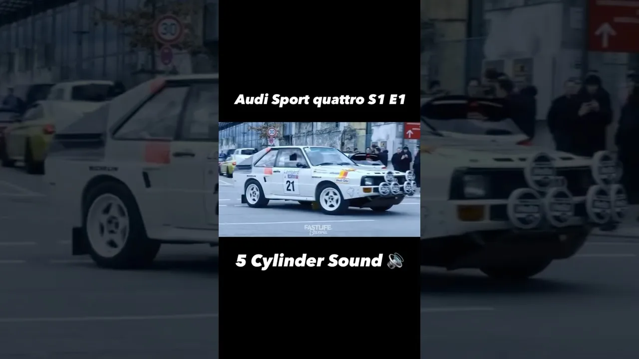 Audi S1 E1 at Motorworld in Munich🇩🇪 (🎥: @fastlife.bavaria)