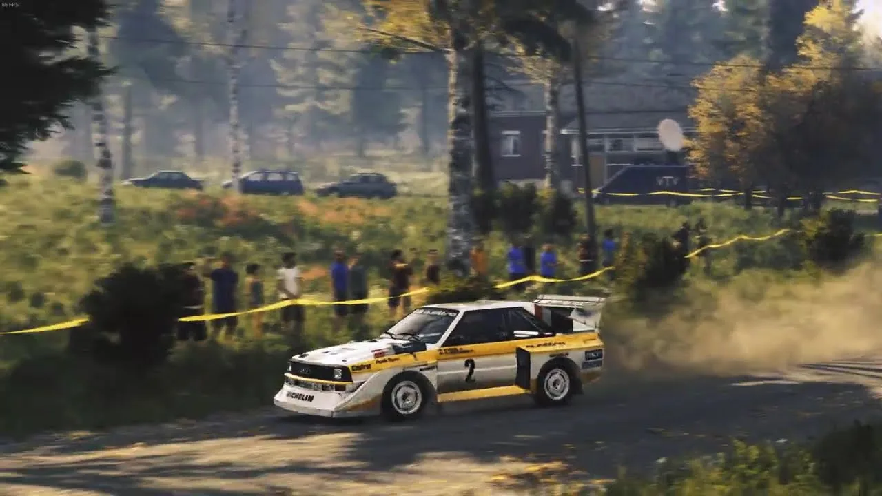 Audi S1 / Group B / 200바리 활공 점프