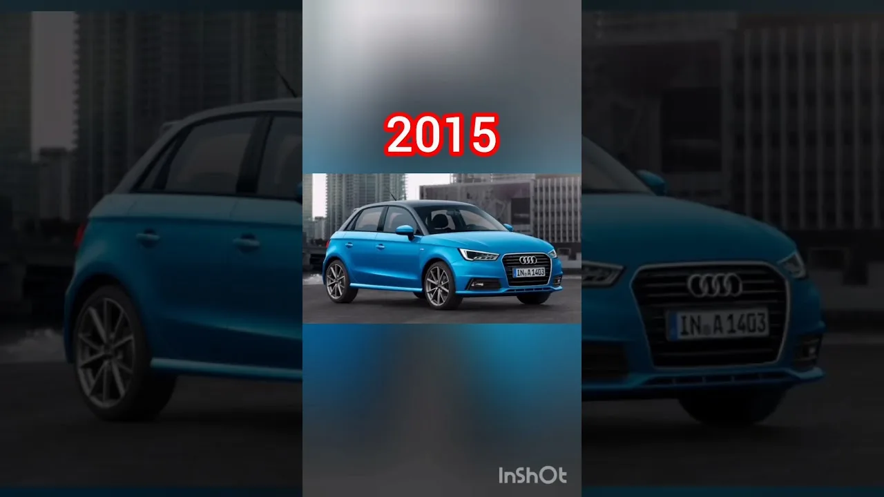 Evolution of Audi A1 [2010~2023] ||💝#subscribe 👍🏻#viral #shorts 👍🏻||