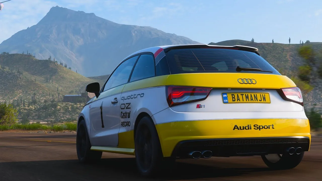 2015 Audi A1 autour de la piste de test Hokihoshi Forza Horizon 5