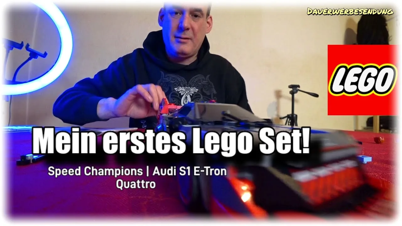LEGO Speed ​​Champions I Audi S1 ​​E-tron Quattro I mon premier set LEGO!