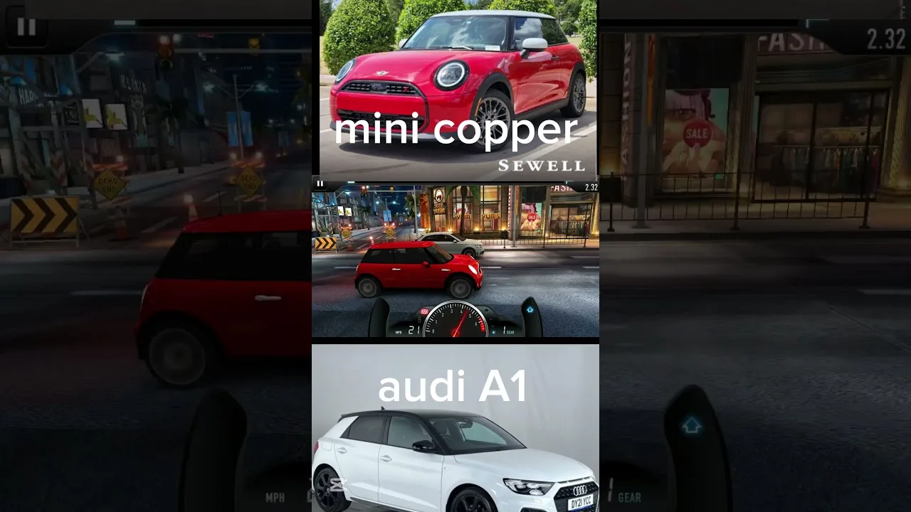 mini cooper VS Audi A1