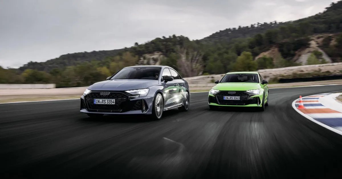 Audi Refresh A3, Rs 3 Sportback et Sedan