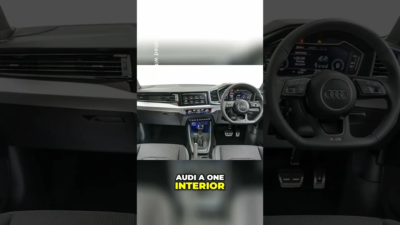 This interior is Dated! 😅 #audi #carreview #car #fyp #viralvideo #reels